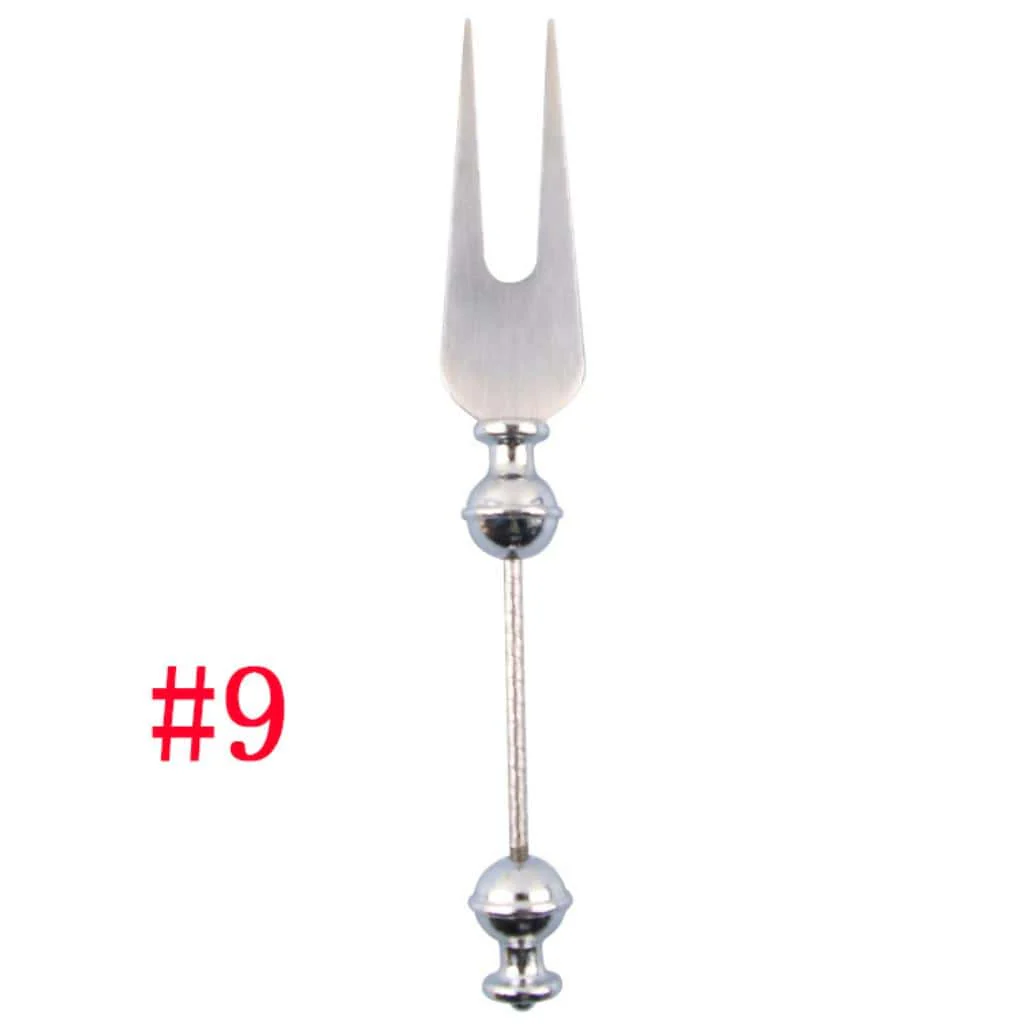 Beadable Corkscrew Bottle Opener, Envelope Opener, Cheese Butter, Dessert Spoon, Fork, Teaspoon, Grill Utensils - Image 10