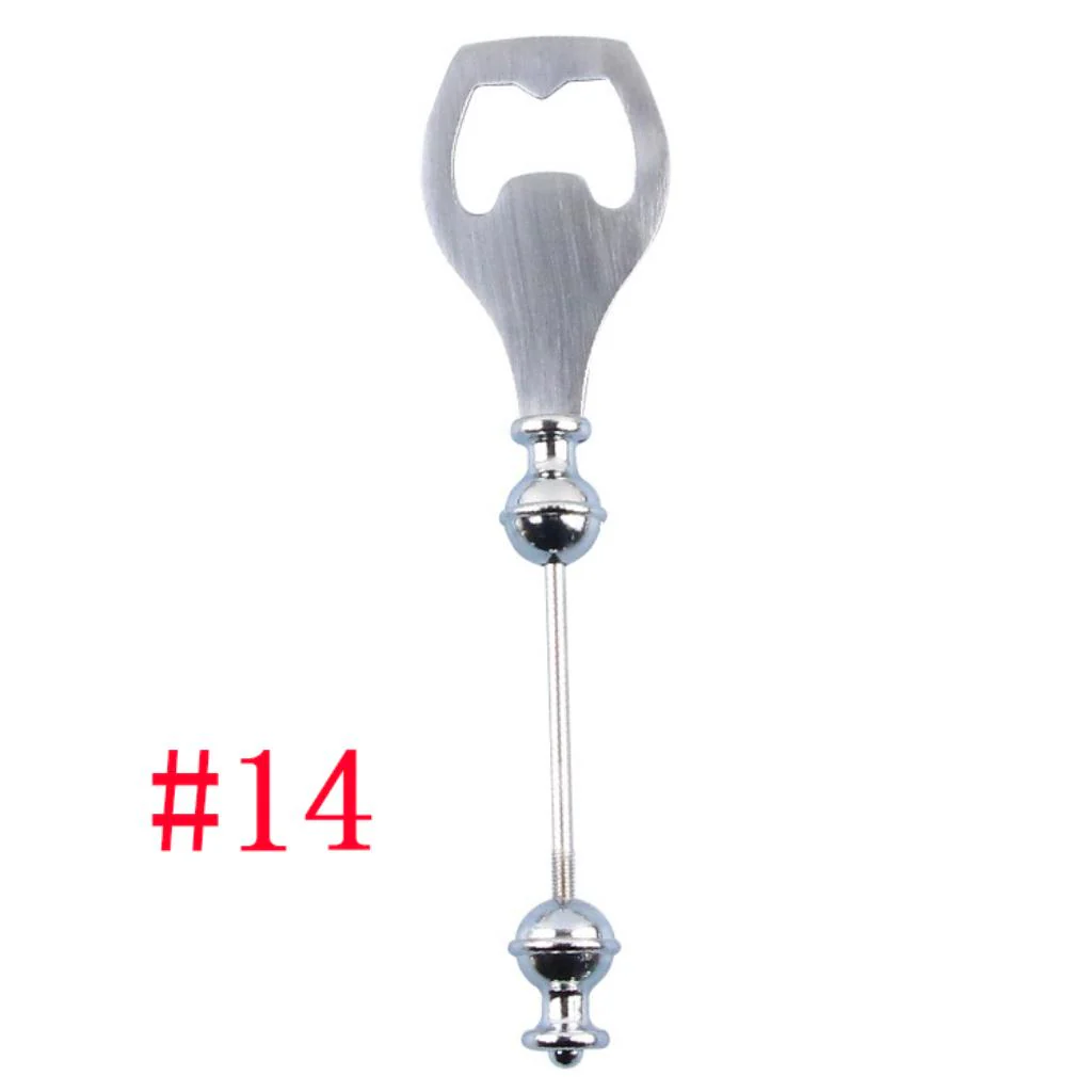 Beadable Corkscrew Bottle Opener, Envelope Opener, Cheese Butter, Dessert Spoon, Fork, Teaspoon, Grill Utensils - Image 14