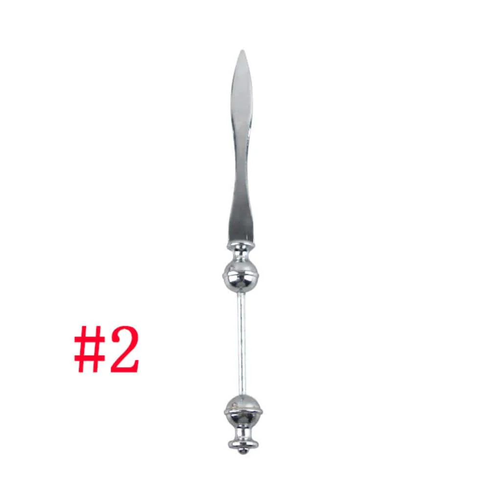 Beadable Corkscrew Bottle Opener, Envelope Opener, Cheese Butter, Dessert Spoon, Fork, Teaspoon, Grill Utensils - Image 3