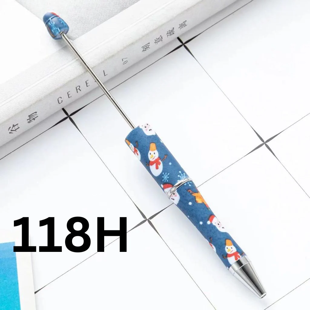 Christmas Printed Beadable Pens - Image 10