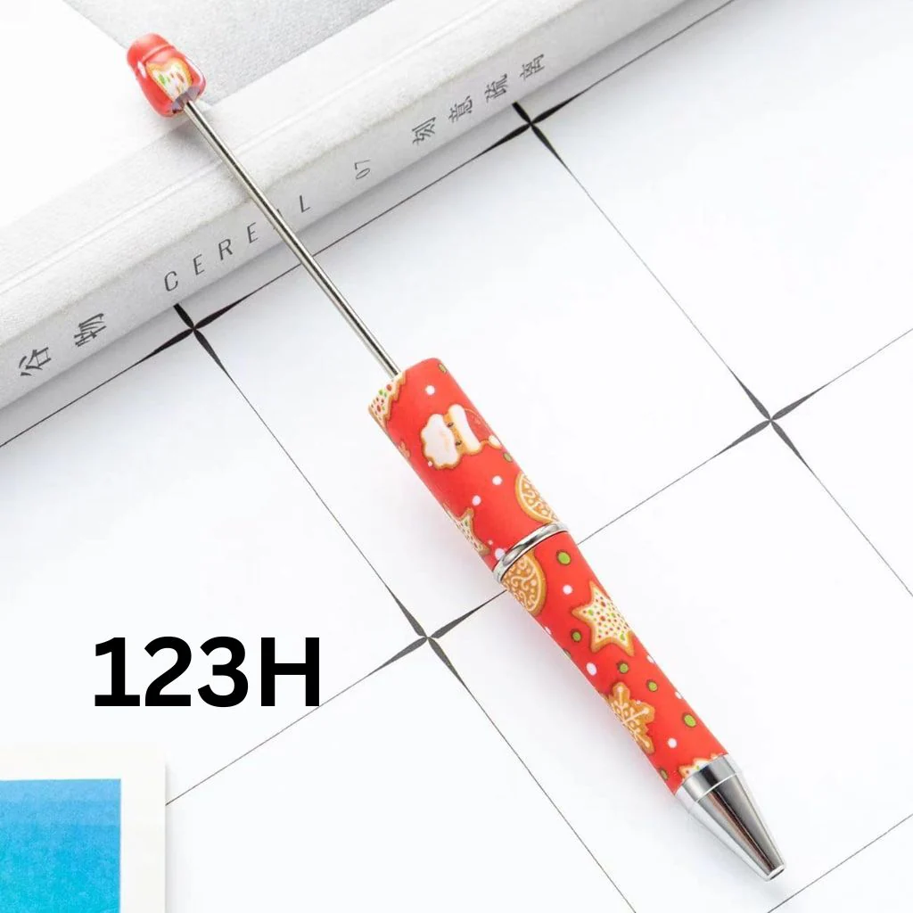 Christmas Printed Beadable Pens - Image 15