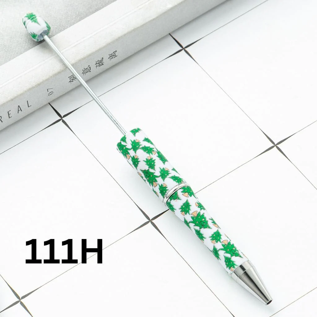 Christmas Printed Beadable Pens - Image 4