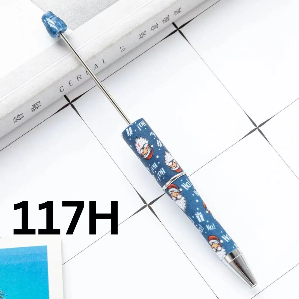 Christmas Printed Beadable Pens - Image 9