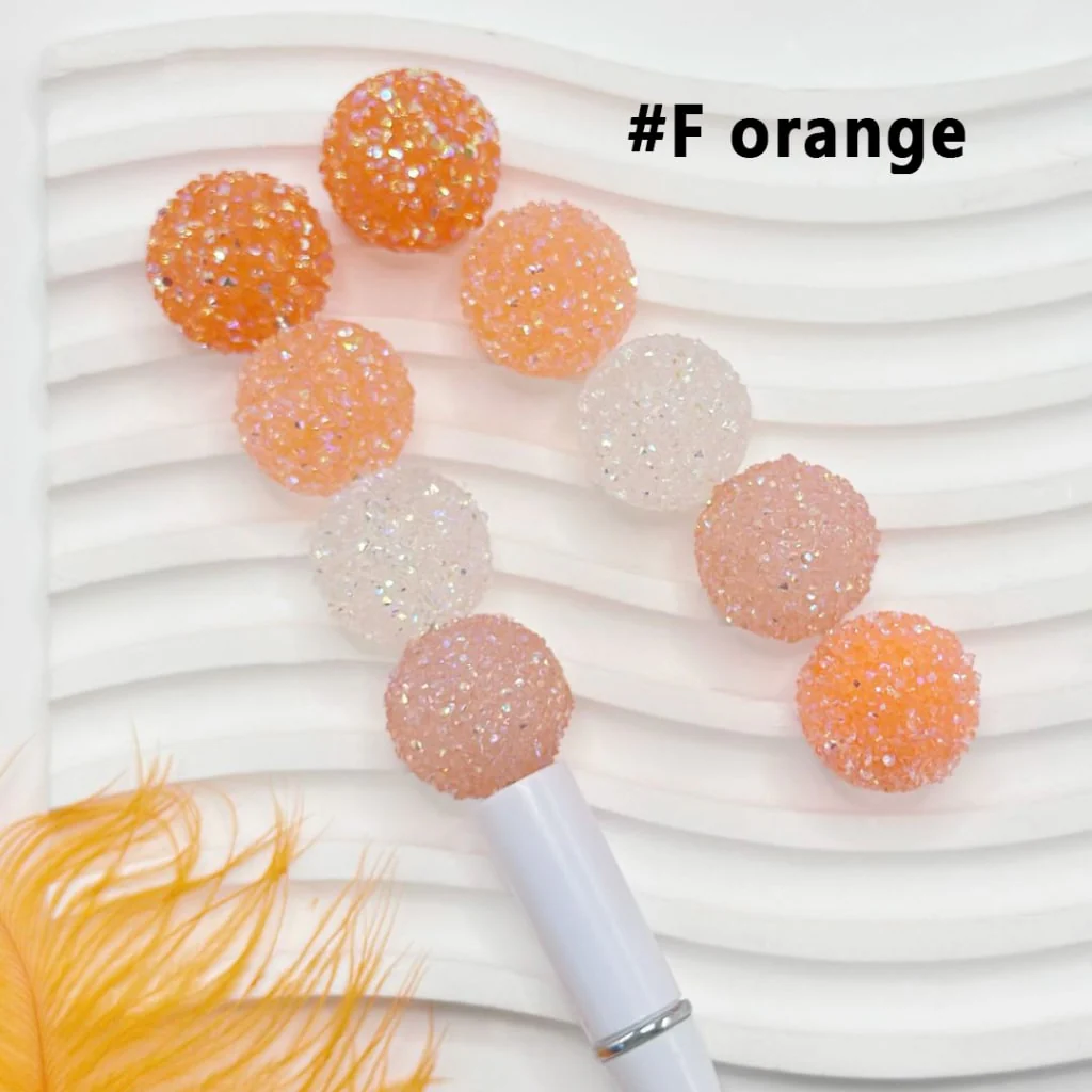 28 Single Colors and 7 Color Series Mix Round Sugar Beads, 20MM - Image 14