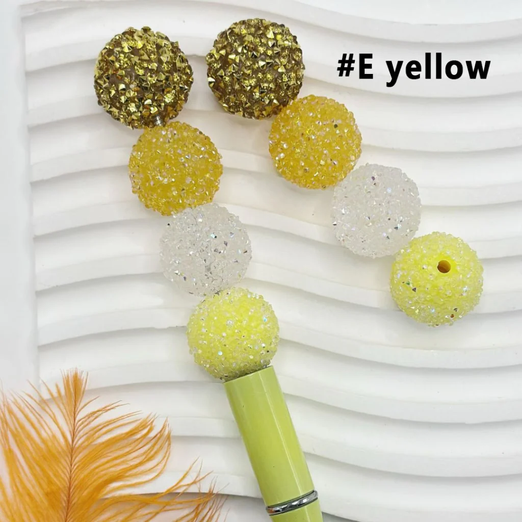 28 Single Colors and 7 Color Series Mix Round Sugar Beads, 20MM - Image 18