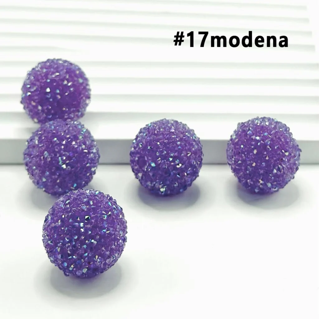 28 Single Colors and 7 Color Series Mix Round Sugar Beads, 20MM - Image 35