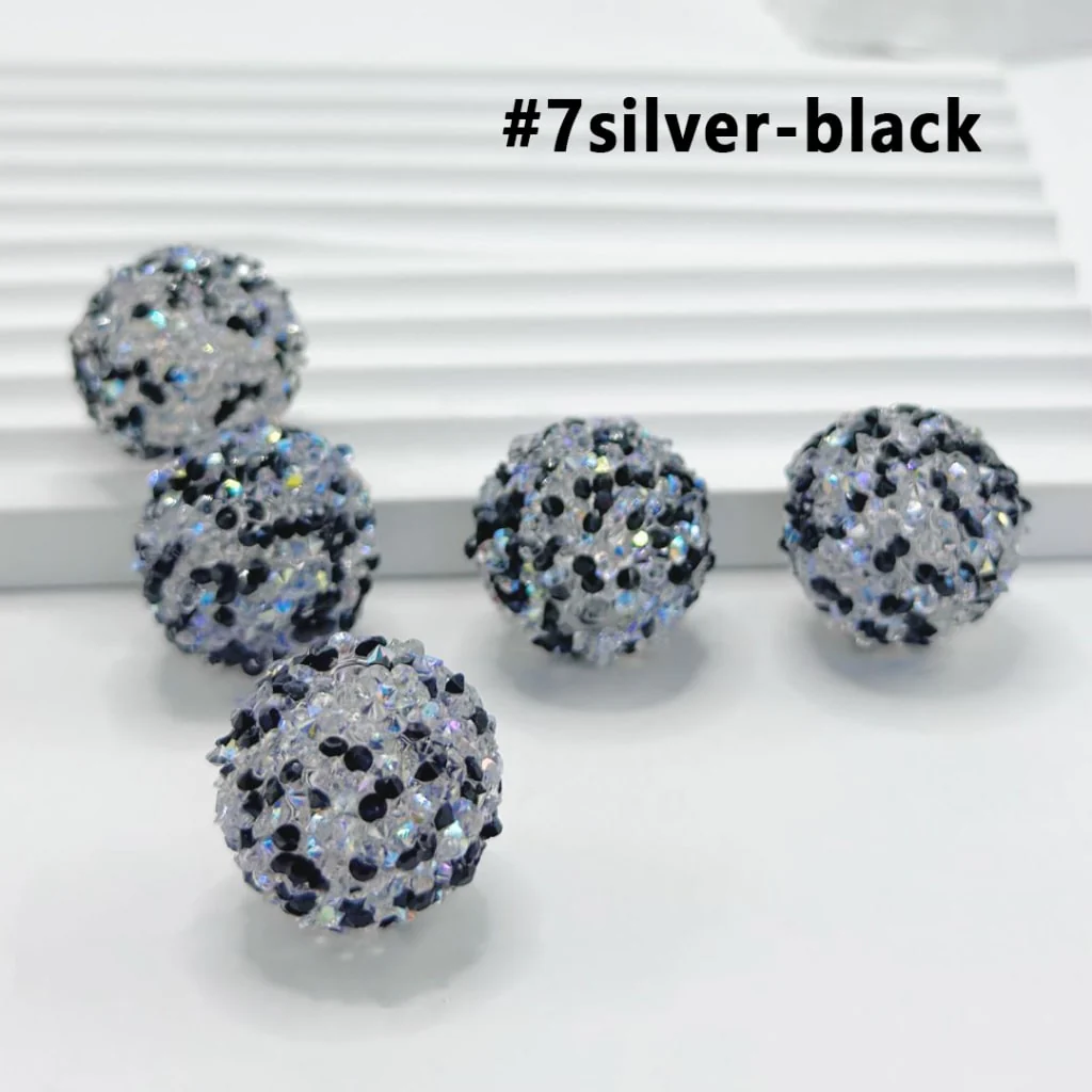 28 Single Colors and 7 Color Series Mix Round Sugar Beads, 20MM - Image 4