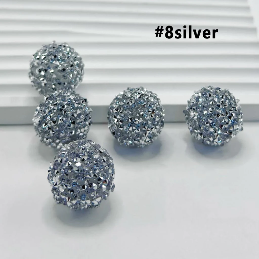 28 Single Colors and 7 Color Series Mix Round Sugar Beads, 20MM - Image 5