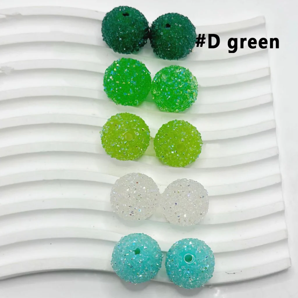 28 Single Colors and 7 Color Series Mix Round Sugar Beads, 20MM - Image 8