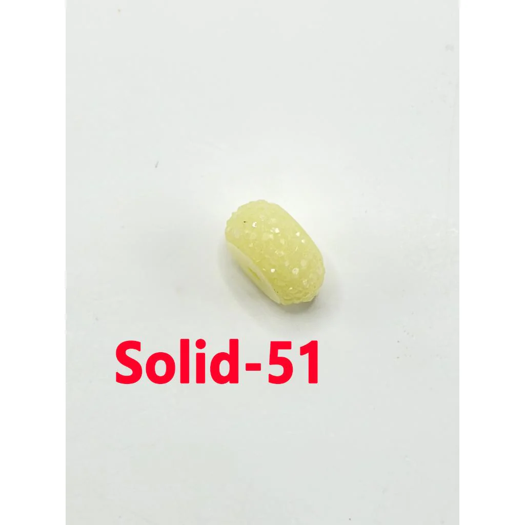 Colorful Wheel Acrylic Beads with Sugar Spacer Texture on Side, 12mm - Image 34