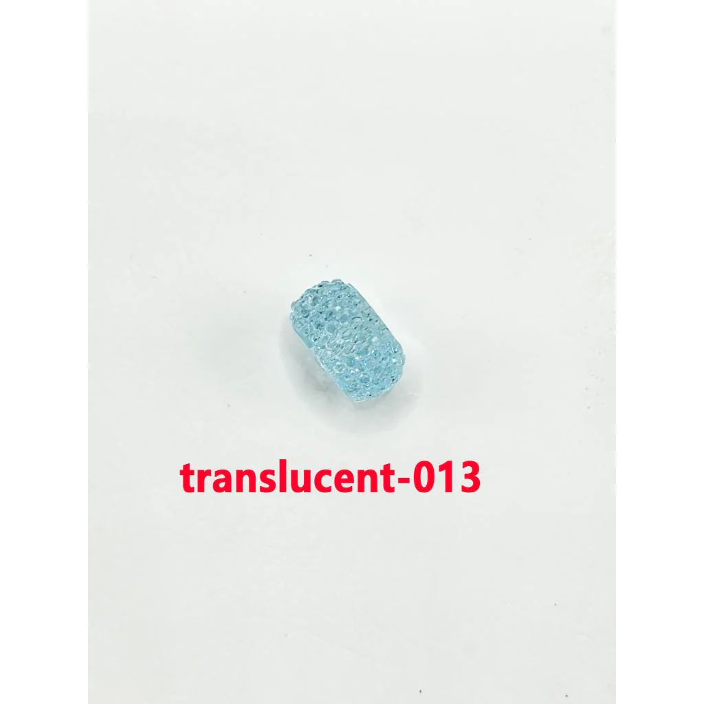 Colorful Wheel Acrylic Beads with Sugar Spacer Texture on Side, 12mm - Image 41