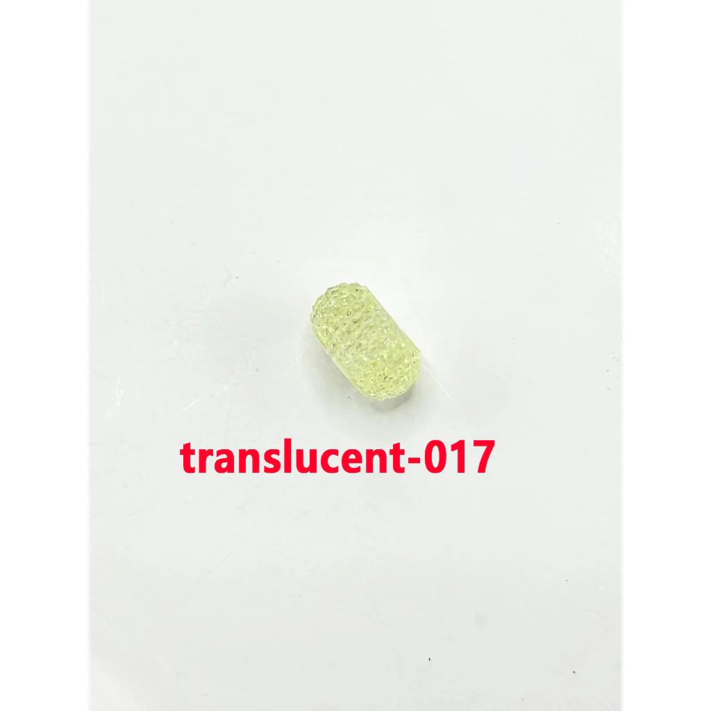 Colorful Wheel Acrylic Beads with Sugar Spacer Texture on Side, 12mm - Image 42