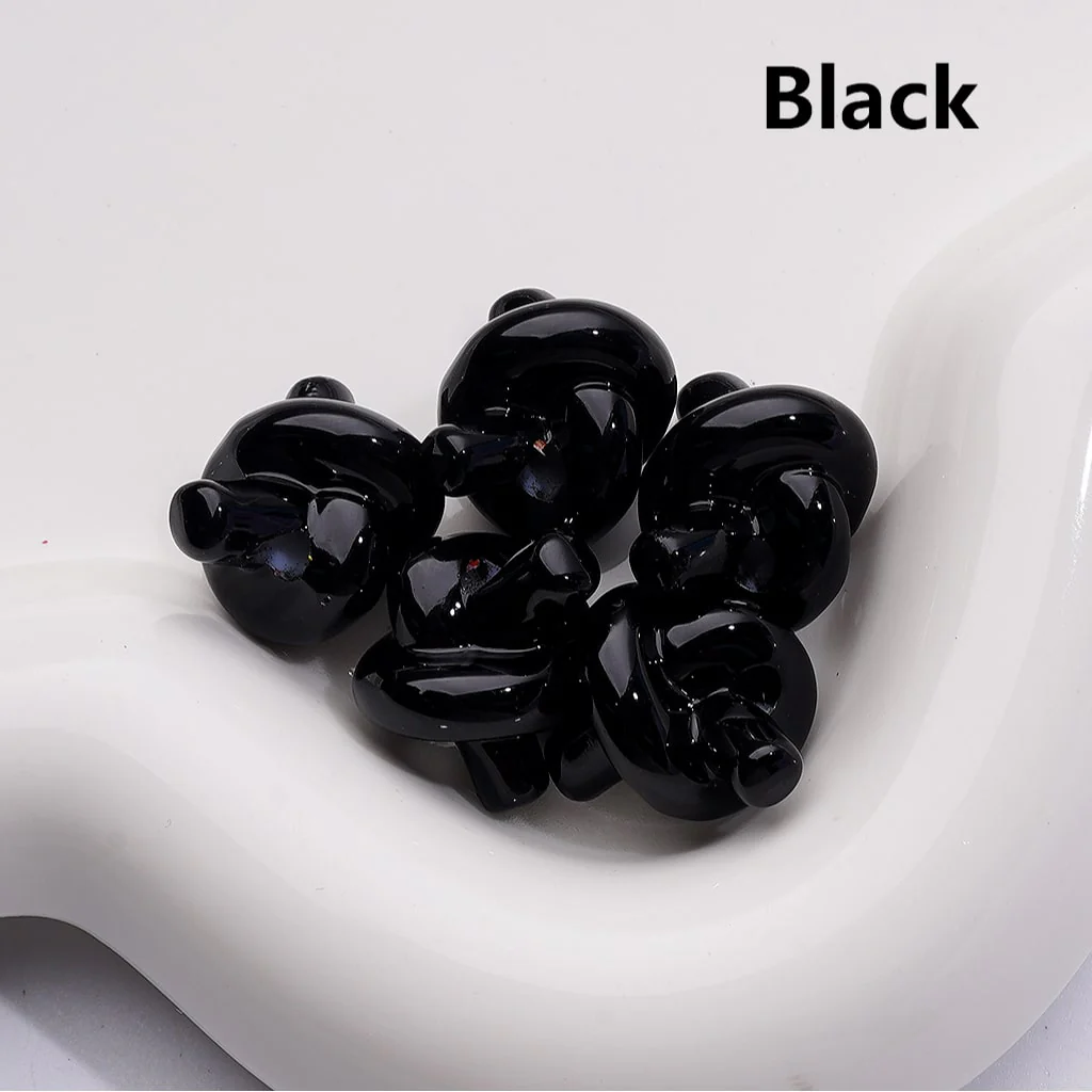 Cute Knot Tie Acrylic Beads in Solid Color, Around 15*17MM, (Single Color is available for 200pcs(Whole bag)) - Image 8