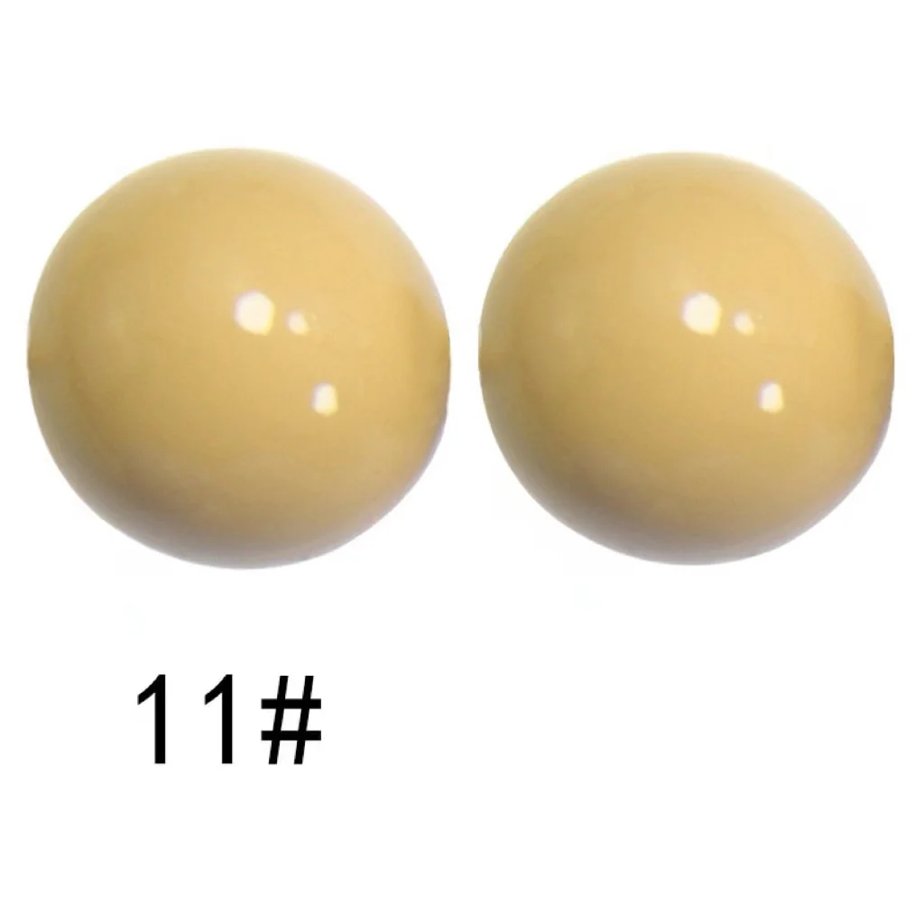 Extra Glossy Opal Silicone Beads, Solid Color, 15mm - Image 10