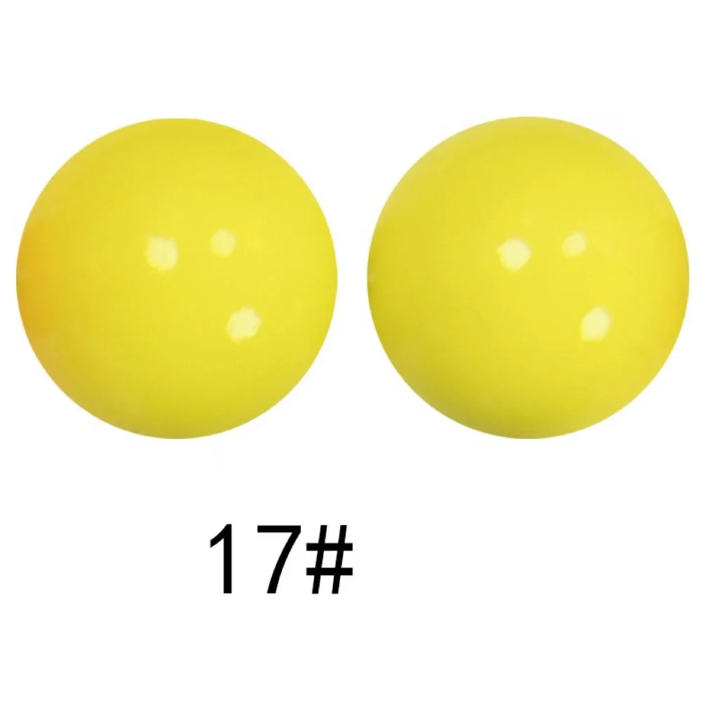 Extra Glossy Opal Silicone Beads, Solid Color, 15mm - Image 12