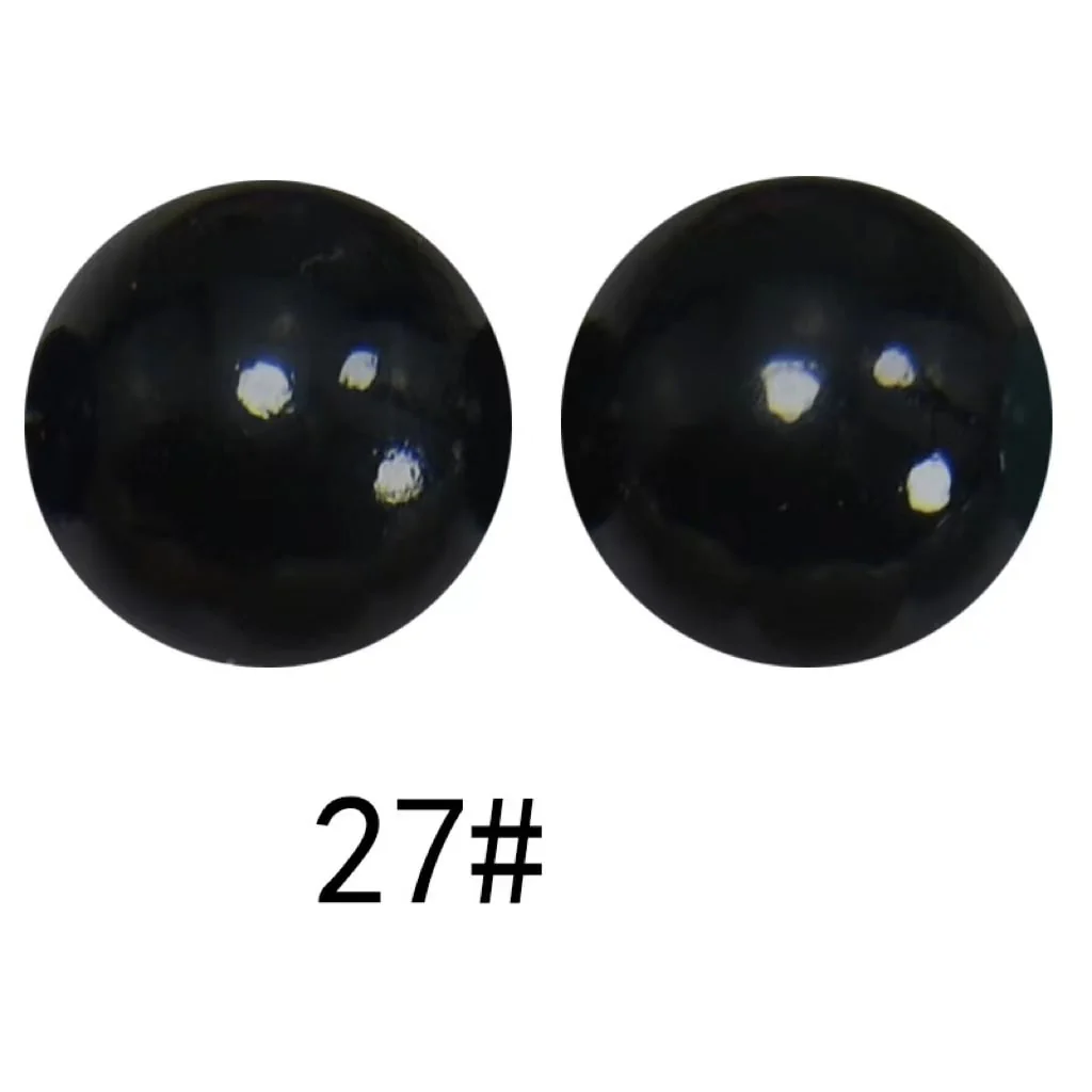 Extra Glossy Opal Silicone Beads, Solid Color, 15mm - Image 18