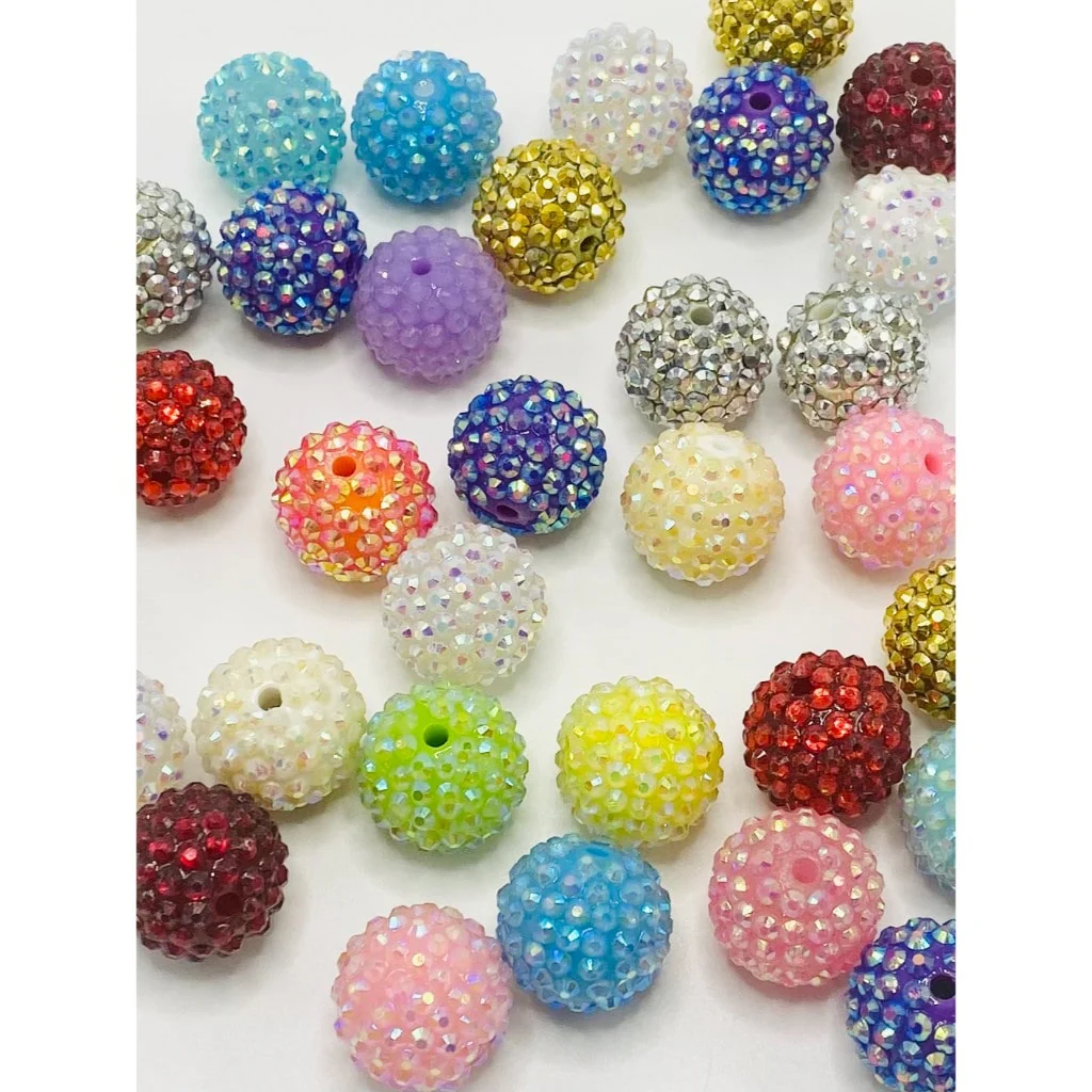 Rhinestones Beads, Acrylic, 12mm, 14mm, 16mm, 20mm - Image 4