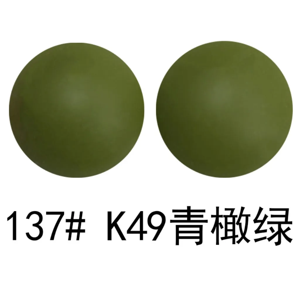 Silicone Beads, Solid Colors, 15 mm - Image 61