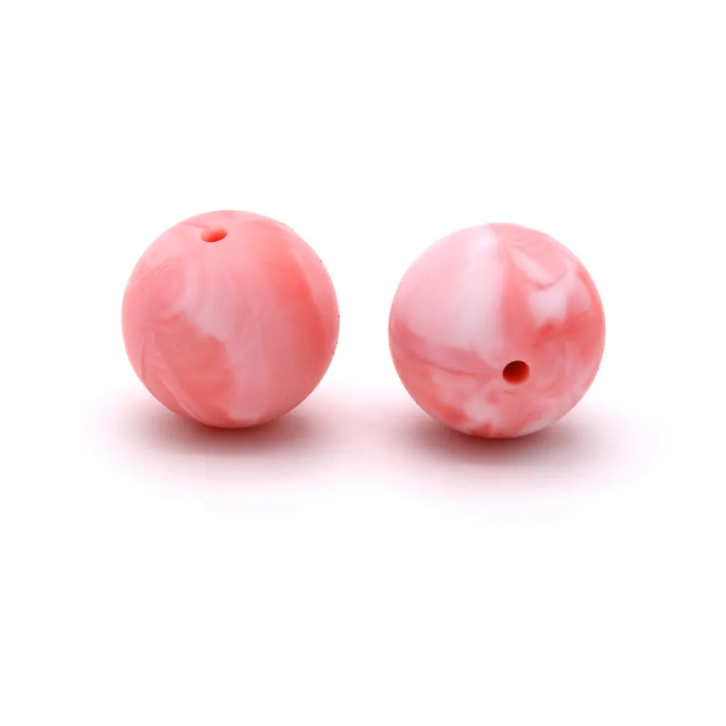 Silicone Beads, Solid Colors, 15 mm - Image 12