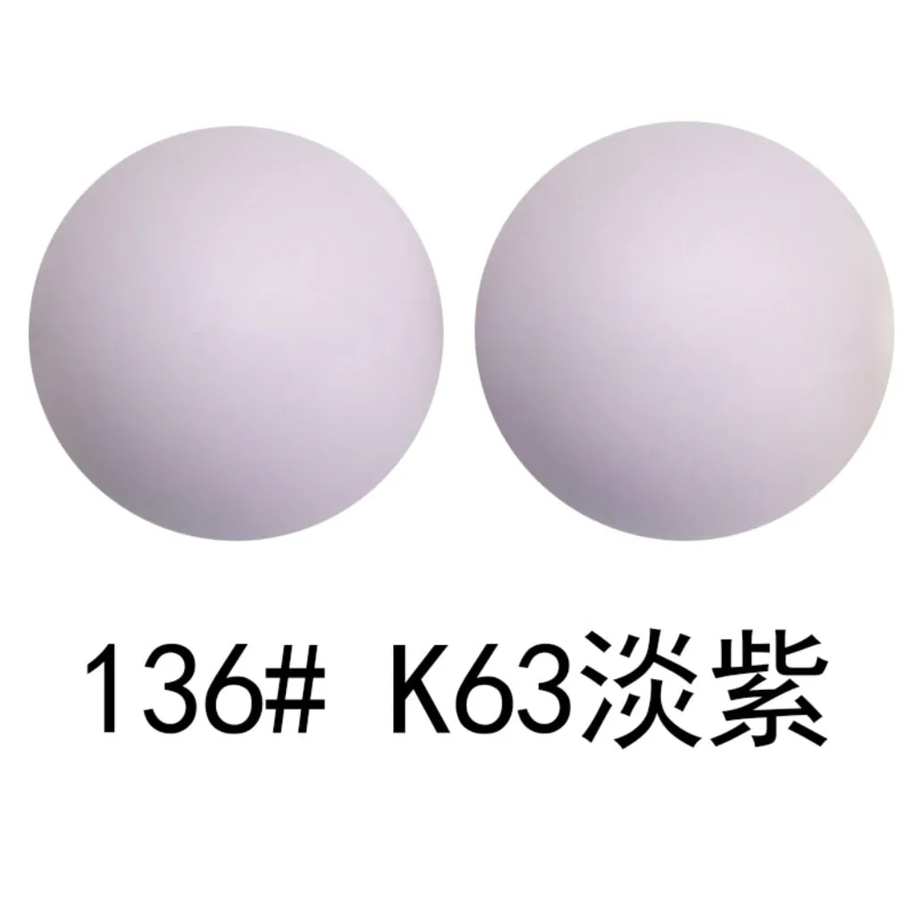 Silicone Beads, Solid Colors, 15 mm - Image 39