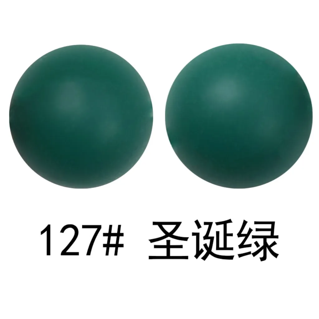 Silicone Beads, Solid Colors, 15 mm - Image 49