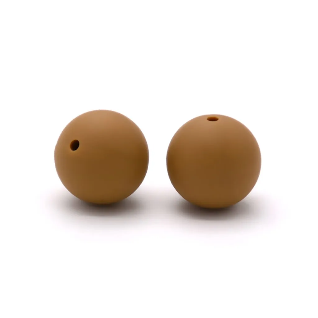 Silicone Beads, Solid Colors, 15 mm - Image 6