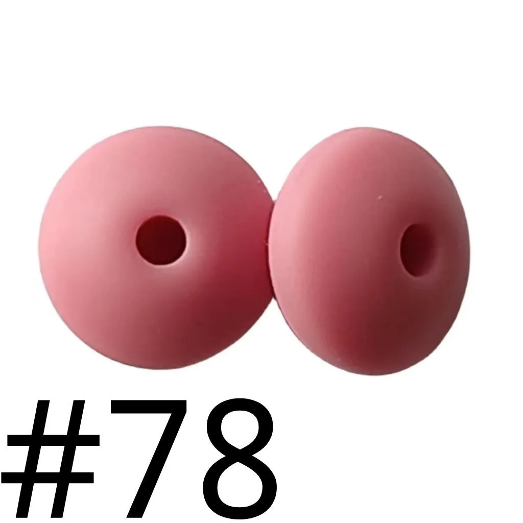 Silicone Lentil Beads 12mm - Image 14