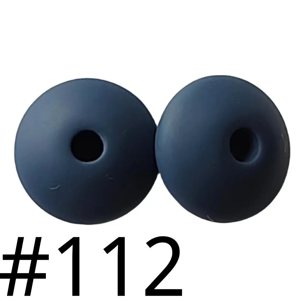 Silicone Lentil Beads 12mm - Image 17