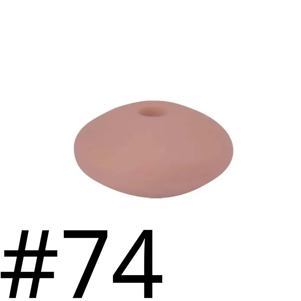 Silicone Lentil Beads 12mm - Image 23