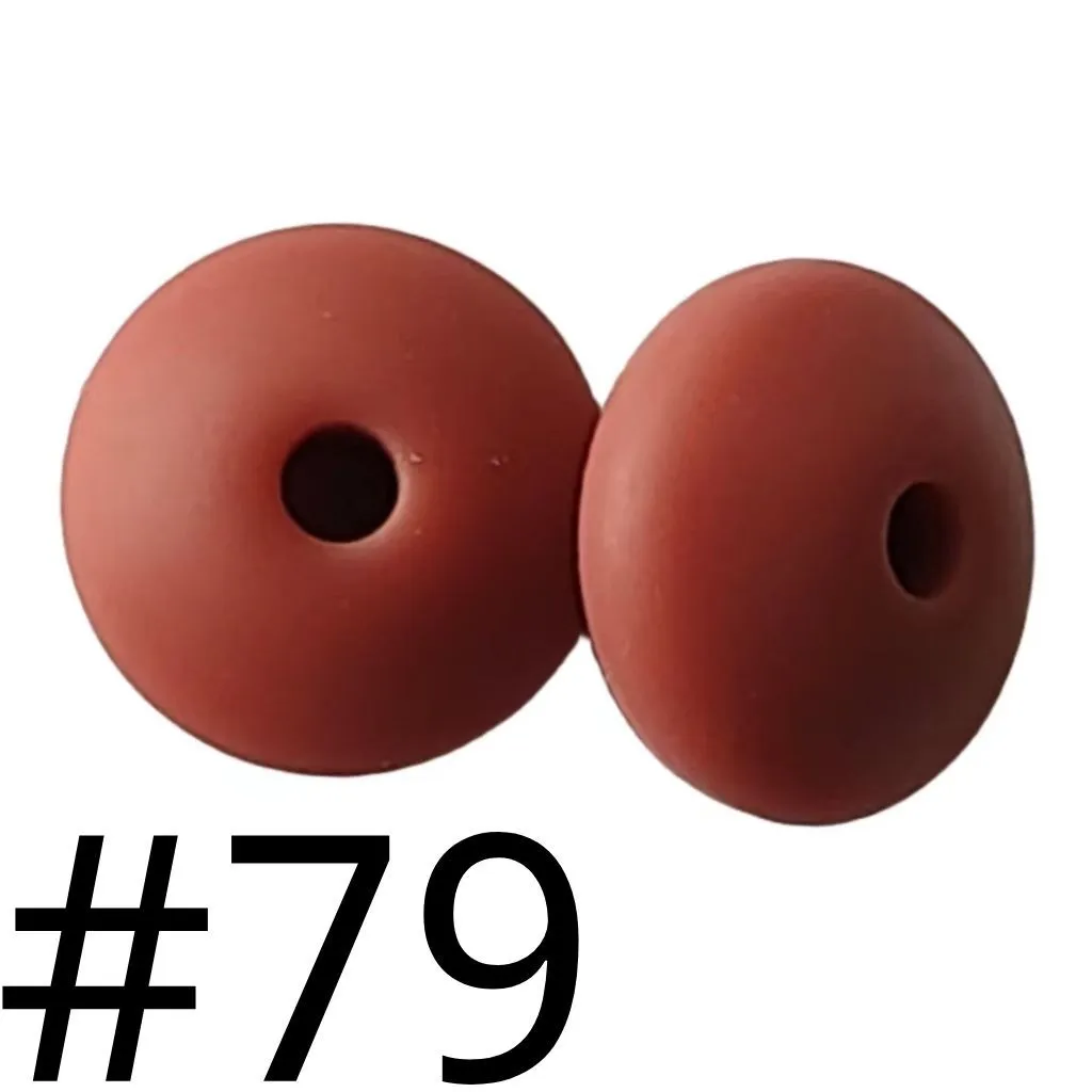 Silicone Lentil Beads 12mm - Image 30