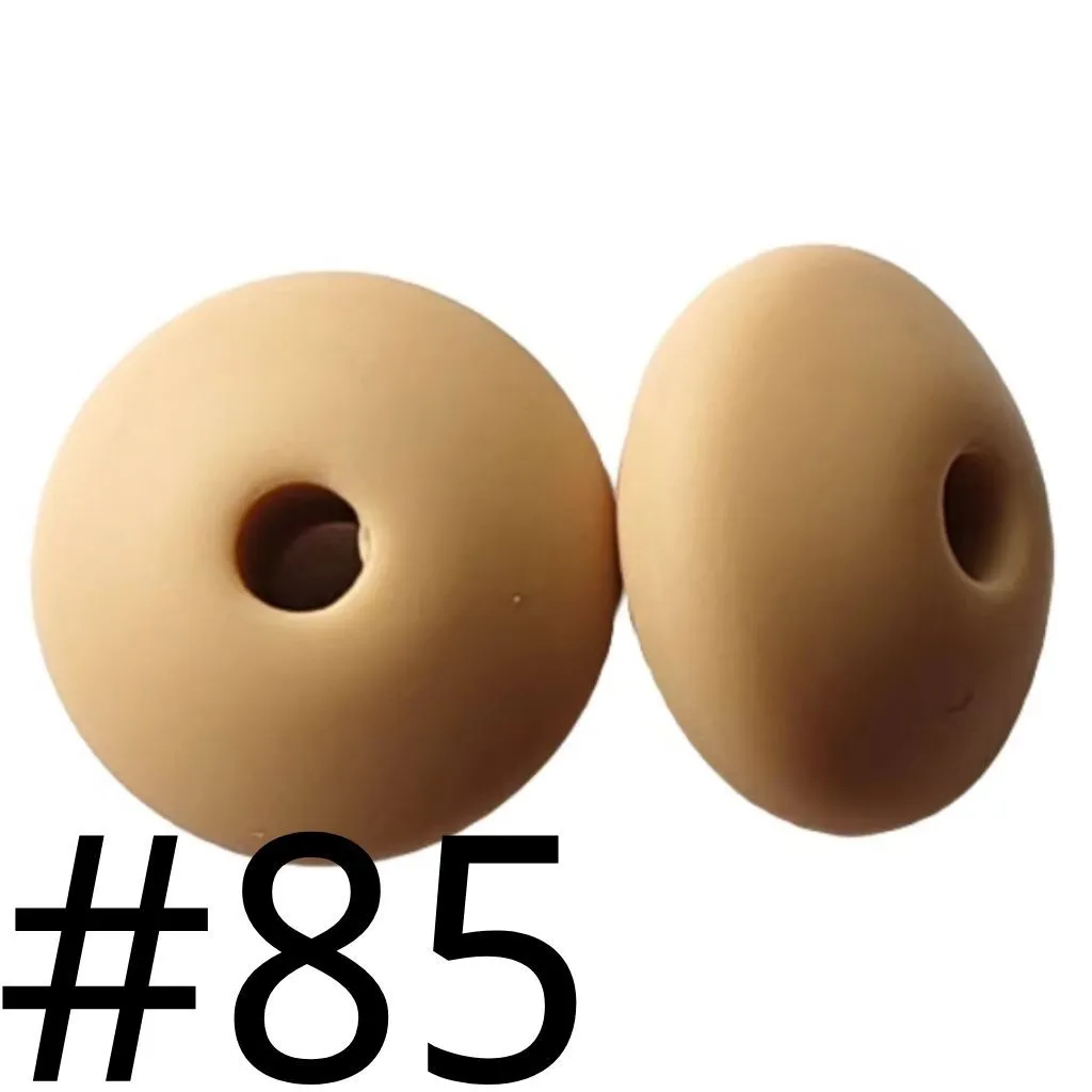 Silicone Lentil Beads 12mm - Image 33