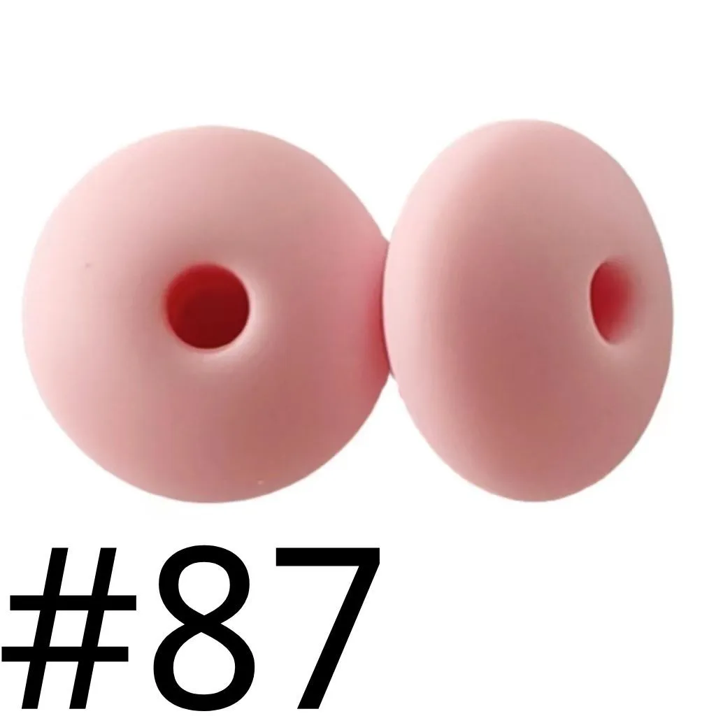 Silicone Lentil Beads 12mm - Image 5