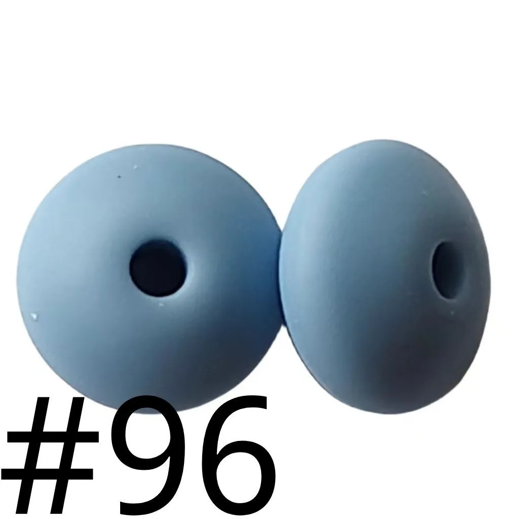 Silicone Lentil Beads 12mm - Image 9