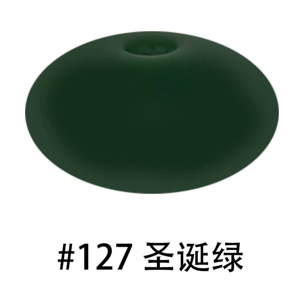 Silicone Lentil Beads 12mm - Image 20