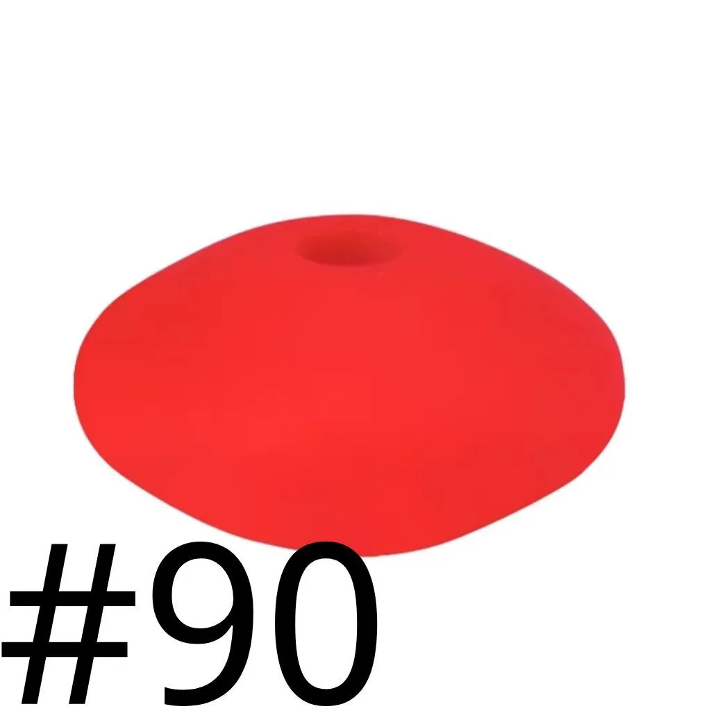 Silicone Lentil Beads Spacers Saucers 12mm - Image 21