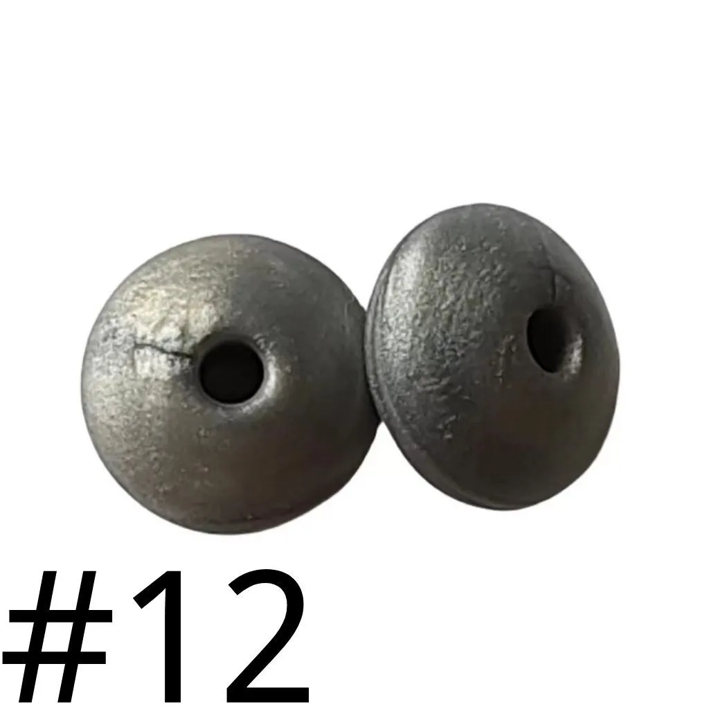 Silicone Lentil Beads Spacers Saucers 12mm - Image 38