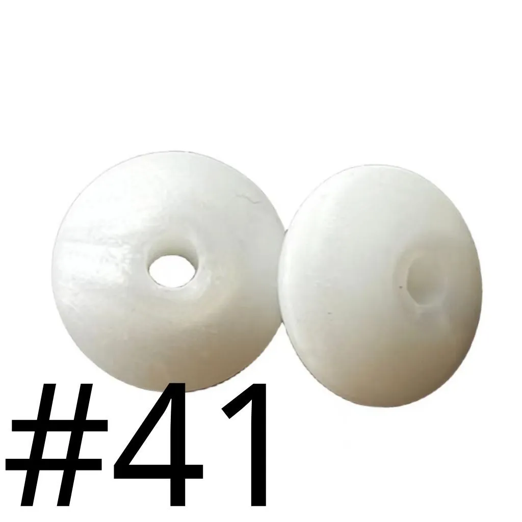 Silicone Lentil Beads Spacers Saucers 12mm - Image 9