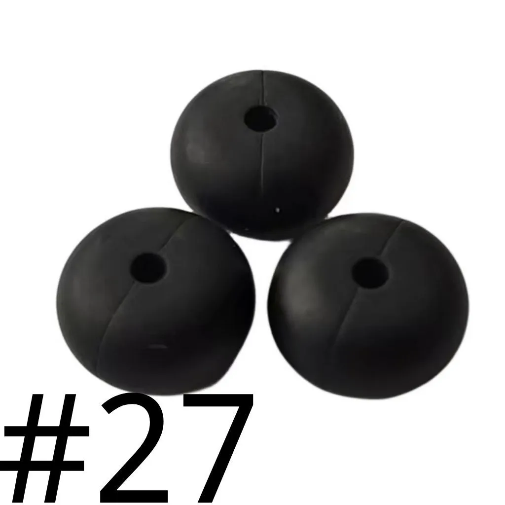 Silicone Wheel Beads Abacus Beads, 14mm - Image 10
