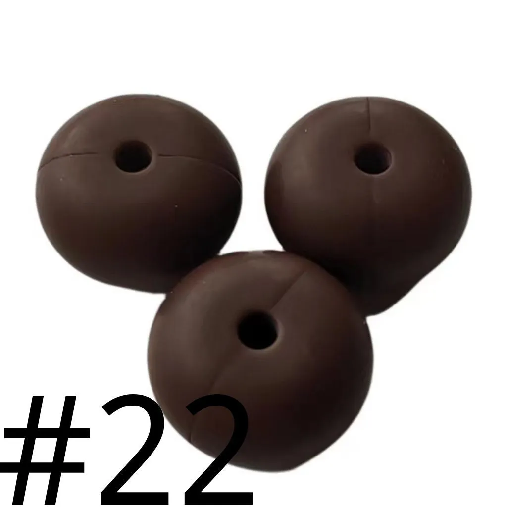 Silicone Wheel Beads Abacus Beads, 14mm - Image 102