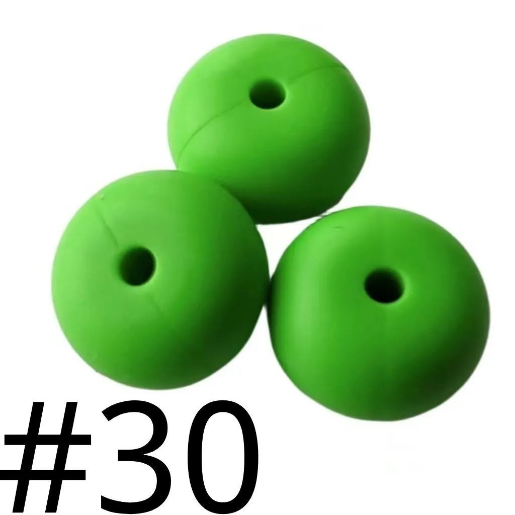 Silicone Wheel Beads Abacus Beads, 14mm - Image 107