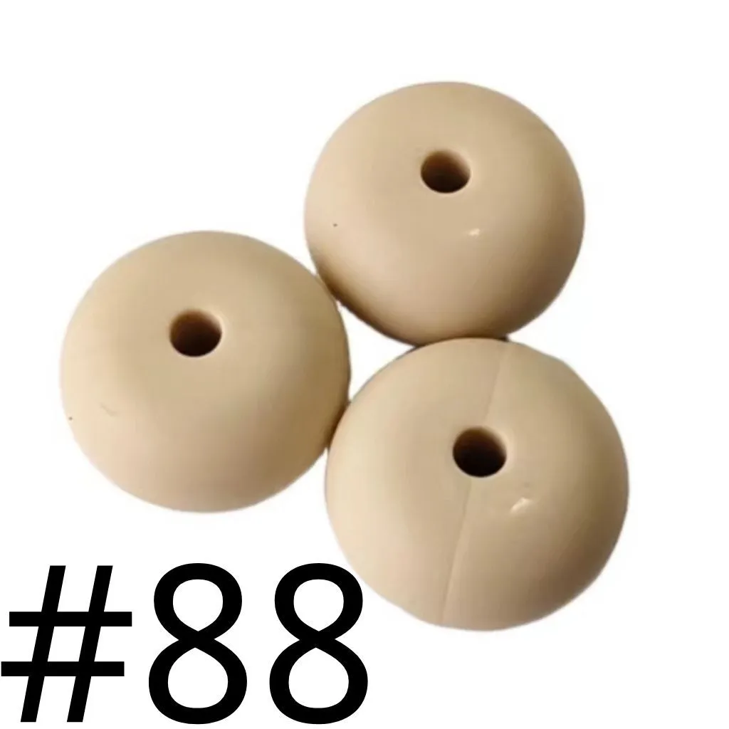 Silicone Wheel Beads Abacus Beads, 14mm - Image 109