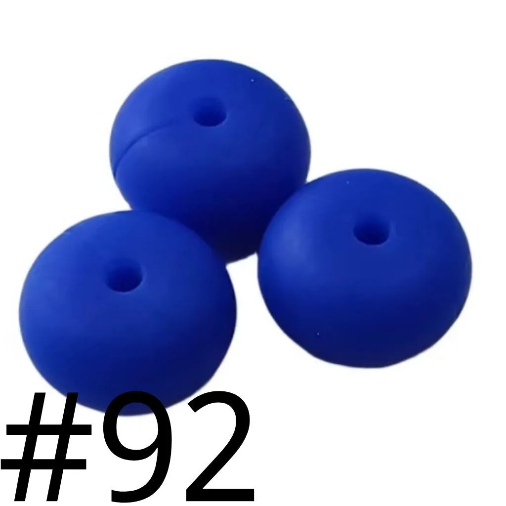 Silicone Wheel Beads Abacus Beads, 14mm - Image 11