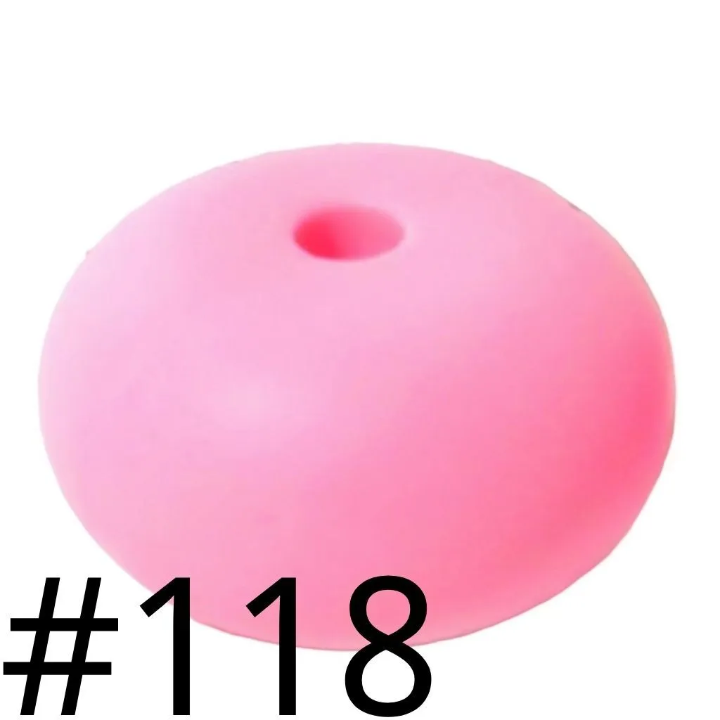 Silicone Wheel Beads Abacus Beads, 14mm - Image 117