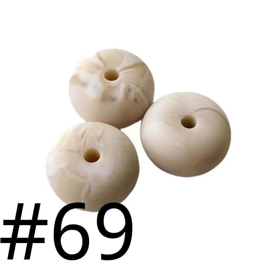 Silicone Wheel Beads Abacus Beads, 14mm - Image 128