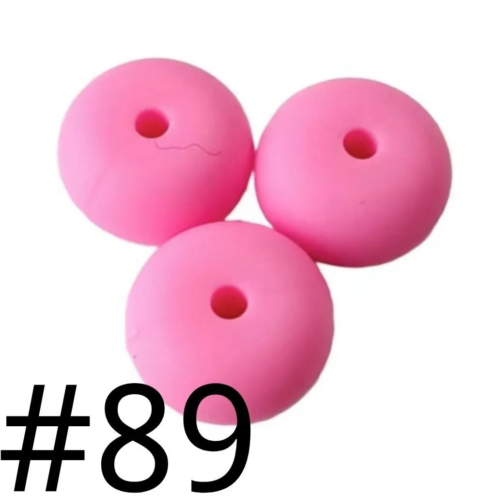 Silicone Wheel Beads Abacus Beads, 14mm - Image 13