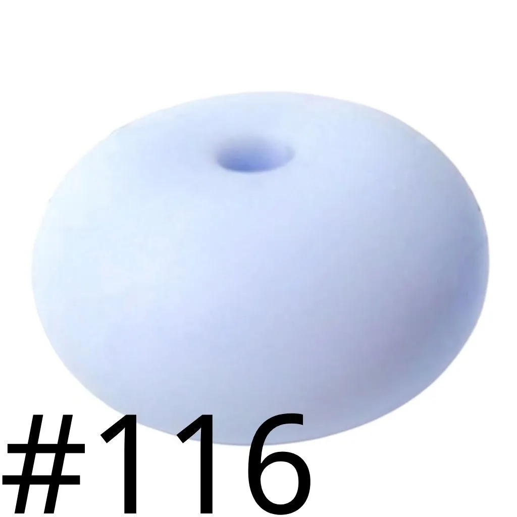 Silicone Wheel Beads Abacus Beads, 14mm - Image 130