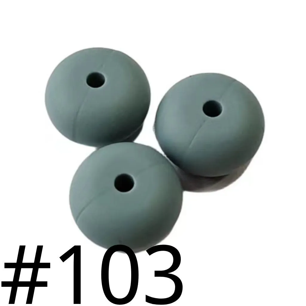 Silicone Wheel Beads Abacus Beads, 14mm - Image 134