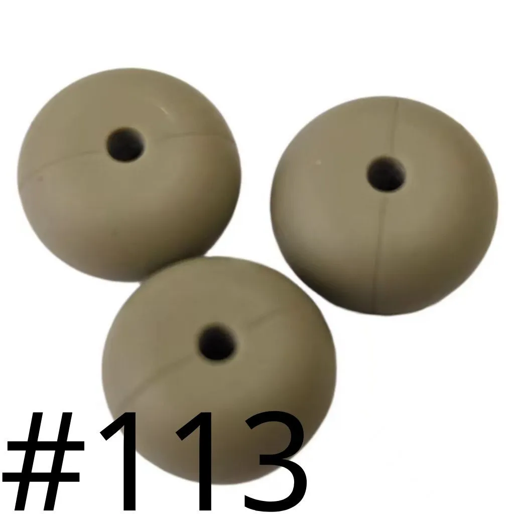 Silicone Wheel Beads Abacus Beads, 14mm - Image 136