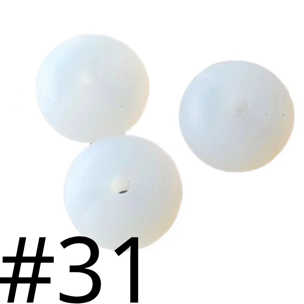 Silicone Wheel Beads Abacus Beads, 14mm - Image 14