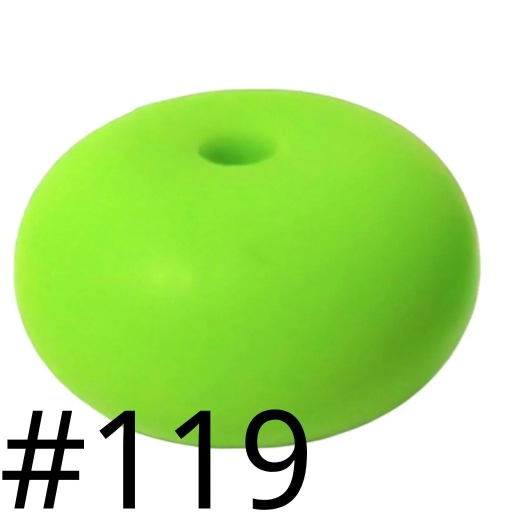 Silicone Wheel Beads Abacus Beads, 14mm - Image 16